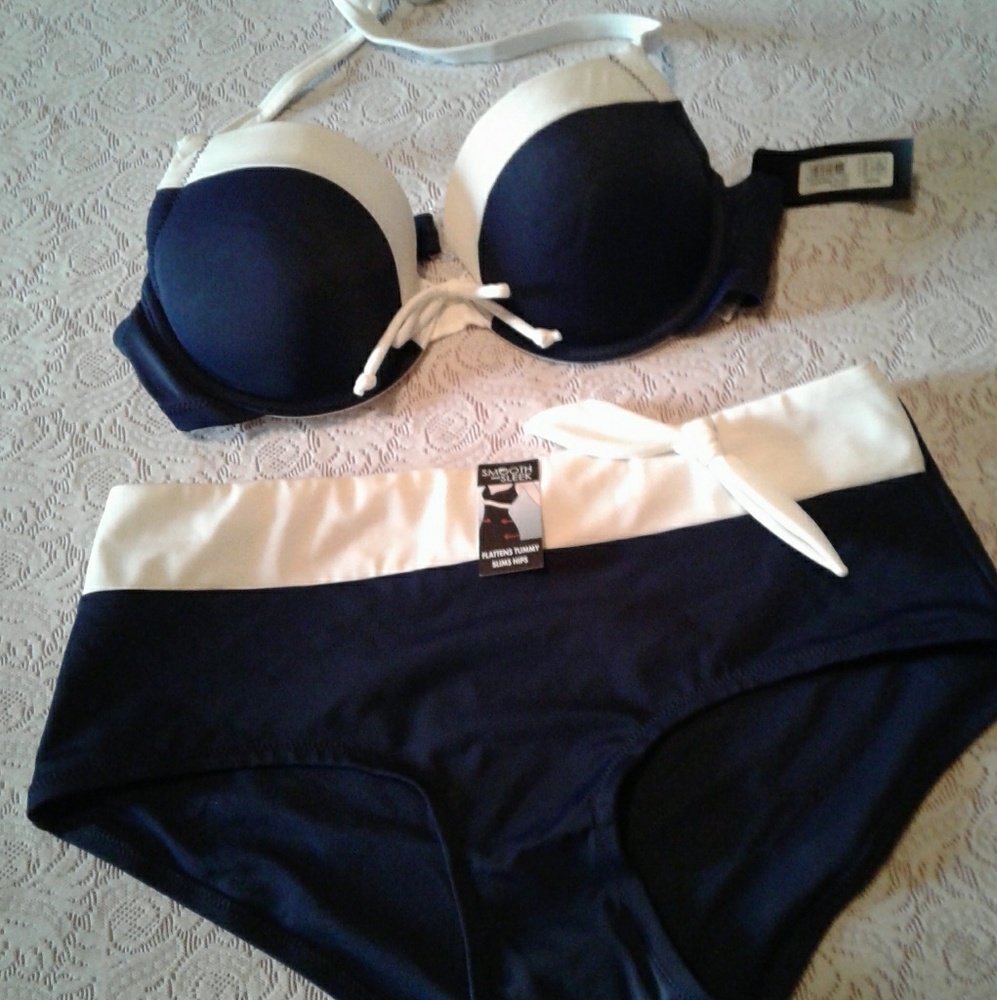 🌺 NWT Mariemeili Curves 2 Piece Swim Suit - Picture 3 of 8